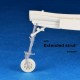 1/48 FJ-2/3 Fury Nose Gear Extended Struts for Kitty Hawk kit
