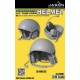 1/35 US Tank Crew Helmet (3pcs)
