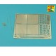 1/16 Tiger I E Tunisia 501 abt Front Mud Flaps for Tamiya kits