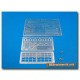 Photo-etched Parts for 1/35 Soviet Heavy Tank JS-2 for Tamiya kit