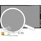 Photo-etched Net 0.75mm x 0.75mm (Net Dimension without frame: 75mm x 42mm)