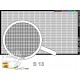 Photo-etched Net 1.2mm x 0.7mm (Net Dimension without frame: 75mm x 42mm)