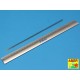 Steel Round Rods 0.3mm (Length: 250mm, 12pcs)