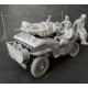 1/16 ALLIED Ambulance Jeep Crews in Italy (4 figures)