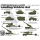 1/350 Korea War & WWII US Landing Vehicle set