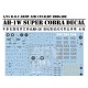 1/35 ROC Army Air Cavalry Brigade AH-1W Super Cobra Decal