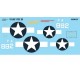 Decals for 1/32 USAF Spitfire PR XI for AIMS Conversion set #32P027