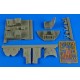 1/32 Douglas A-1D (AD-4) Skyraider Cockpit set for Trumpeter kit