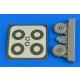 1/32 Bucker Bu 131 Wheels & Paint Masks 