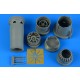 1/32 Mikoyan-Gurevich MiG-21MF Fishbed J Exhaust Nozzle (closed) for Trumpeter kits