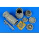 1/48 Mikoyan MiG-23M/MF Flogger Exhaust Nozzle - closed for Trumpeter kits