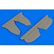 1/48 Heinkel He 51B-1 Control Surfaces for Roden kit (Resin)