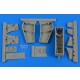 1/48 McDonnell F-4C/D Phantom II Wheel Bay with Covers for Academy kit