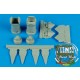 1/72 F-22A Raptor Exhaust Nozzles for Revell kit