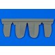 1/72 Supermarine Spitfire Mk.22 Control Surfaces for Airfix kit (Resin)