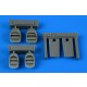 1/72 Harrier AV-8A/GR.1/Gr.3/FRS.1 Exhaust Nozzles for Fujimi kits