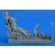 1/32 Luftwaffe Fighter Pilot w/Ejection Seat for F-104G/S (M.B. GQ-7A) for Italeri kits