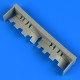 1/32 A6M5c Zero Type 52 Cowl Flaps (opened) for Hasegawa kits