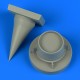 1/32 Mikoyan-Gurevich MiG-21MF Fishbed J Correct Radome for Trumpeter kits