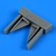 1/32 McDonnell Douglas RF-4C Phantom II Vercital Tail Air Inlet for Revell kits