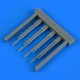 1/32 Rockwell OV-10 Bronco Gun Barrels for Kitty Hawk kits