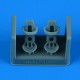1/32 WWII German Luftwaffe Pedals Early Version