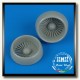 1/48 A-10A Thunderbolt II Correct Fan Blades for Italeri kit