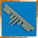 1/48 Curtiss P-40 Warhawk Undercarriage Covers for Hasegawa kits P-40B Tomahawk