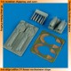 1/48 Lockheed P-38J Lightning Update Turbo & Air Intakes for Academy / Eduard kits