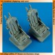 1/48 Northrop F-5F Tiger II Seats with safety belts for AFV Club kits 