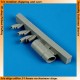 1/48 Antonov An-2 Colt Air Intake and Oil Radiator for HobbyBoss kits 