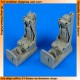 1/48 de Havilland Sea Vixen Ejection Seats with safety belts for Airfix kits 