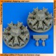 1/48 Douglas A-20 Havoc Engines for AMT and Italeri kits