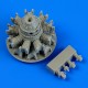 1/48 Vought F4U-5 Corsair Engine for Hobby Boss kit (resin)