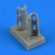 1/48 Messerschmitt Bf 109G Correct Undercarriage Bay for Eduard kit