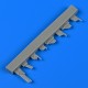 1/48 Super Etendard Antennas for Kinetic kit