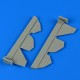 1/48 Boulton-Paul Defiant Mk.I Undercarriage Covers for Airfix kit