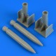 1/48 Lockheed F-104 Starfighter External Fuel Tanks for Hasegawa kit