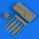 1/48 Curtiss P-40B/C Warhawk Propeller for Bronco kit