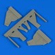 1/48 Hawker Sea Fury FB.11 Undercarriage Covers for Airfix kits