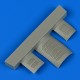 1/48 Sukhoi Su-34 Fullback Tail Cooling Grilles for Kitty Hawk kits