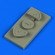 1/48 Aero L-29 Delfin Fod Covers for AMK kits