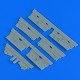 1/48 LTV A-7 Corsair II Undercarriage Covers for Hasegawa kits