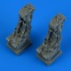 1/48 Dassault Mirage IIIBE/D/DE/DS/D2Z IAI Nesher Ejection Seats with Safety Belts