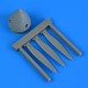 1/48 Curtiss P-40E Warhawk Propellers for Hasegawa kits