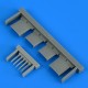 1/48 Avro Lancaster B Mk.I Radiator Flaps for HK Model