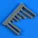 1/48 Sukhoi Su-25 Frogfoot Air Intakes for Zvezda kits