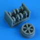 1/48 Westland Lysander Mk.I/III Drum Magazines for Airfix kits