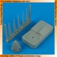 1/72 Supermarine Spitfire Mk.XIV Propeller with tool for Academy kits 