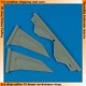 1/72 F-117A Nighthawk Vertical Fin for Academy kit
